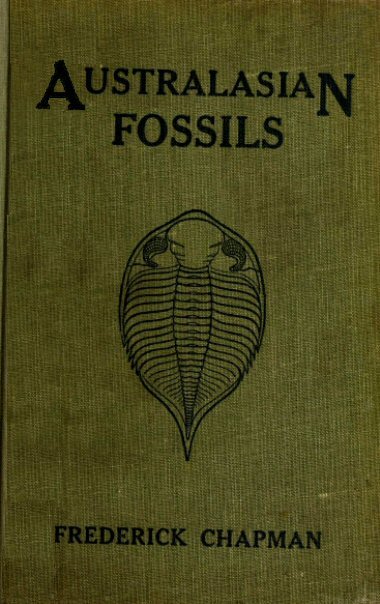 جلد کتاب Australasian Fossils