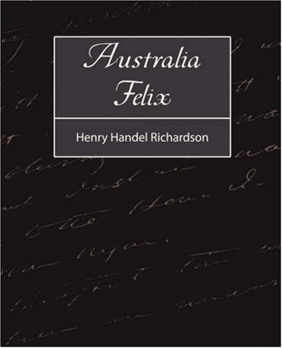 جلد کتاب Australia Felix