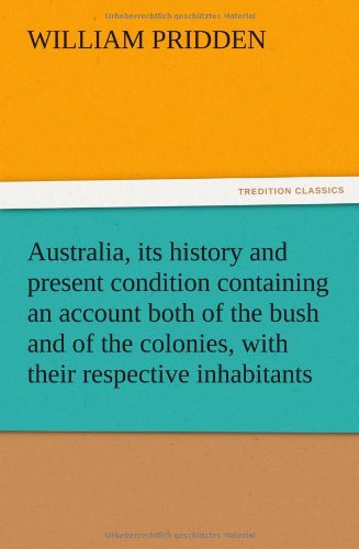 جلد کتاب Australia, Its History and Present Condition