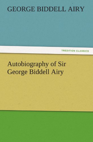 جلد کتاب Autobiography of Sir George Biddell Airy