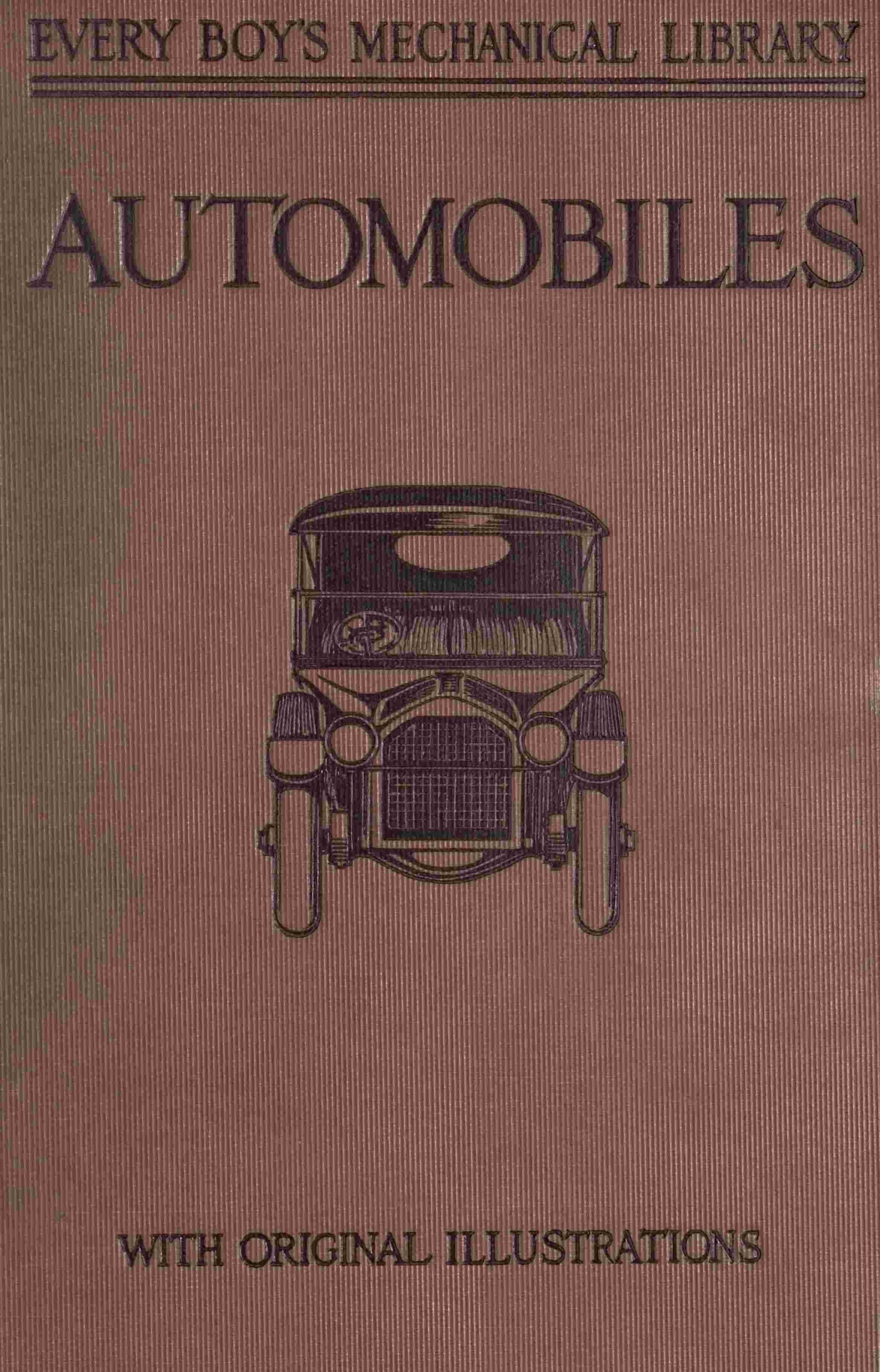 جلد کتاب Automobiles