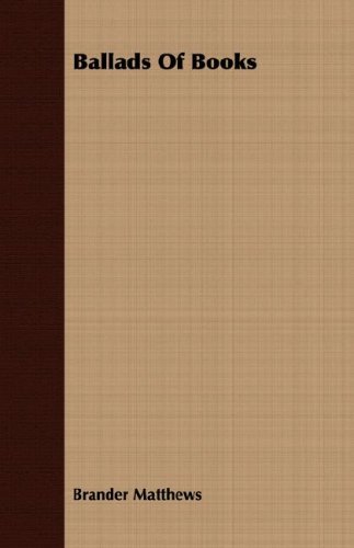 جلد کتاب Ballads of Books