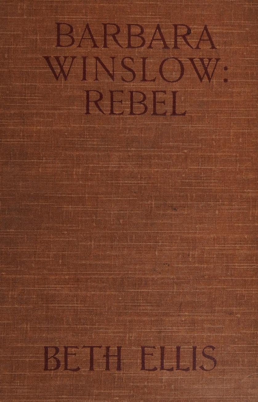 جلد کتاب Barbara Winslow, Rebel