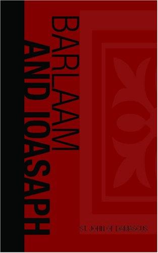 جلد کتاب Barlaam and Ioasaph