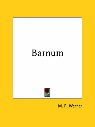 جلد کتاب Barnum