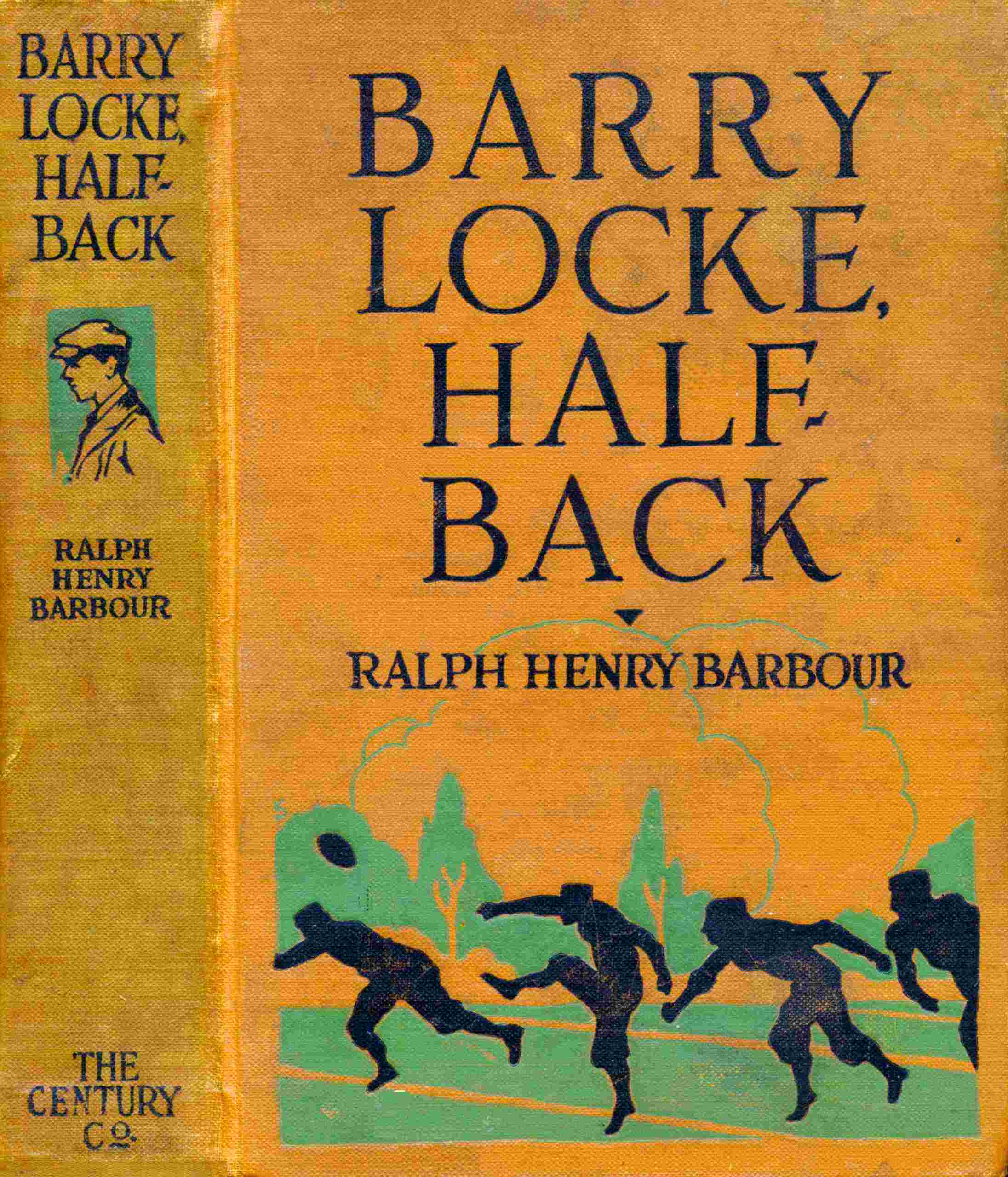 جلد کتاب Barry Locke, Half-Back