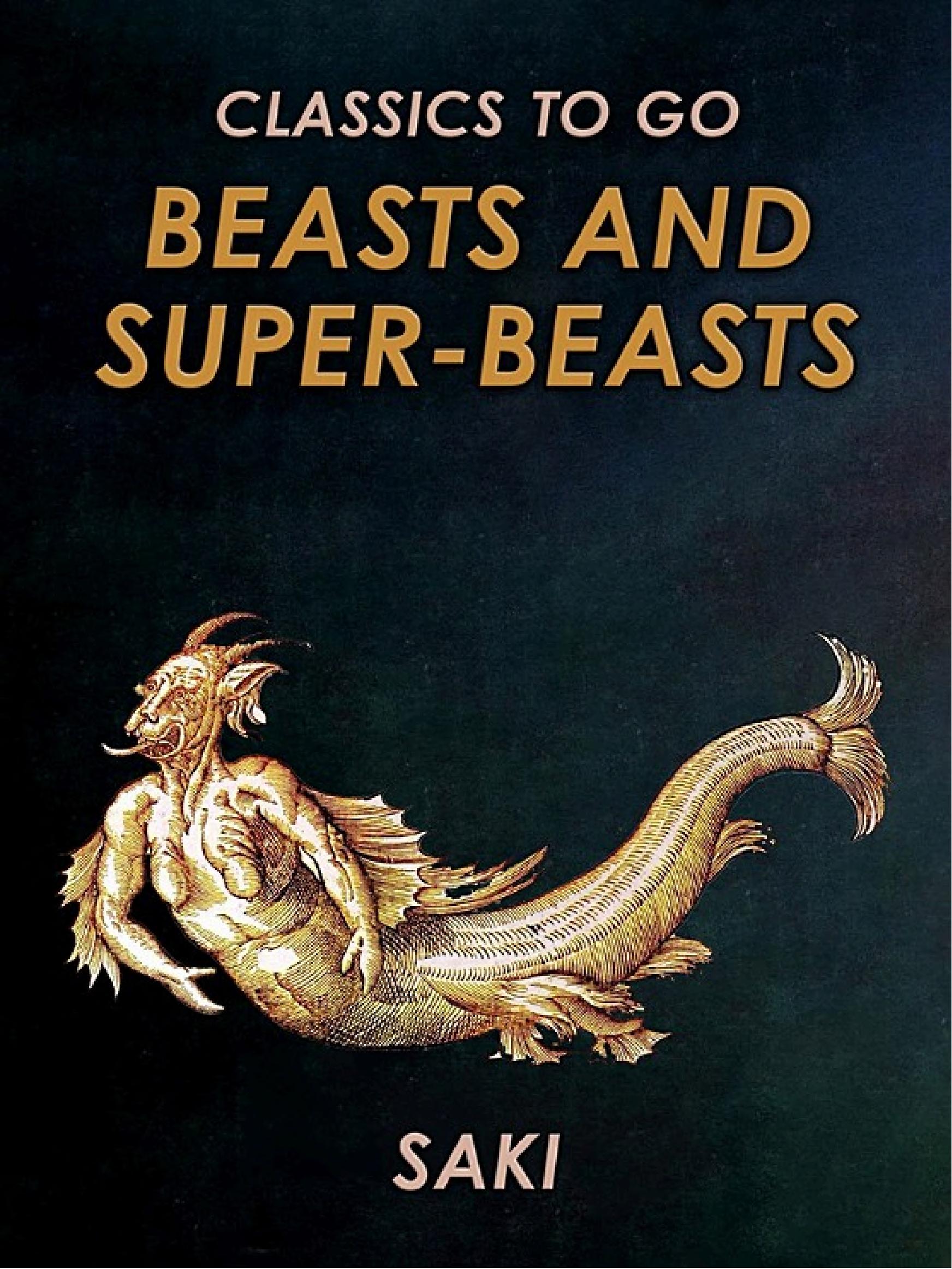 جلد کتاب Beasts and Super-Beasts