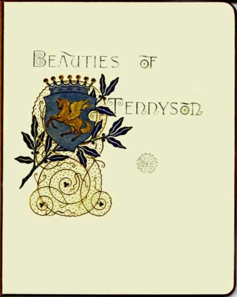جلد کتاب Beauties of Tennyson