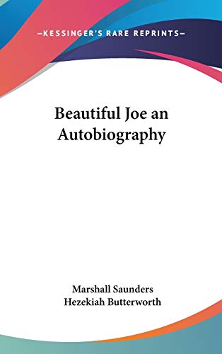 جلد کتاب Beautiful Joe: An Autobiography