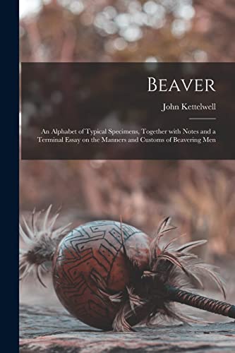 جلد کتاب Beaver: An Alphabet of Typical Specimens