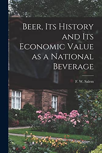 جلد کتاب Beer, Its History and Its Economic Value as a National Beverage