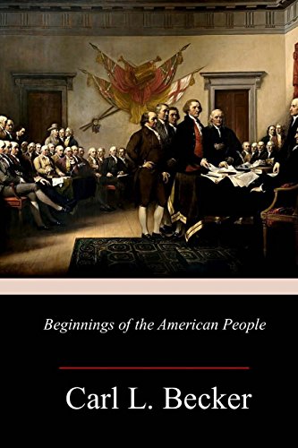جلد کتاب Beginnings of the American People
