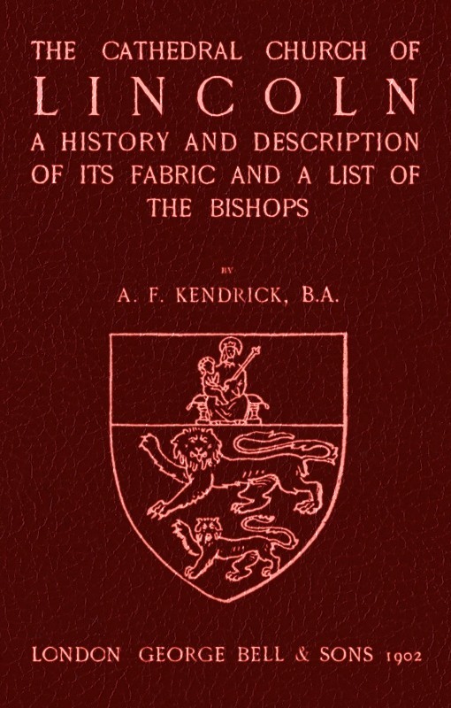 جلد کتاب Bell's Cathedrals: The Cathedral Church of Lincoln