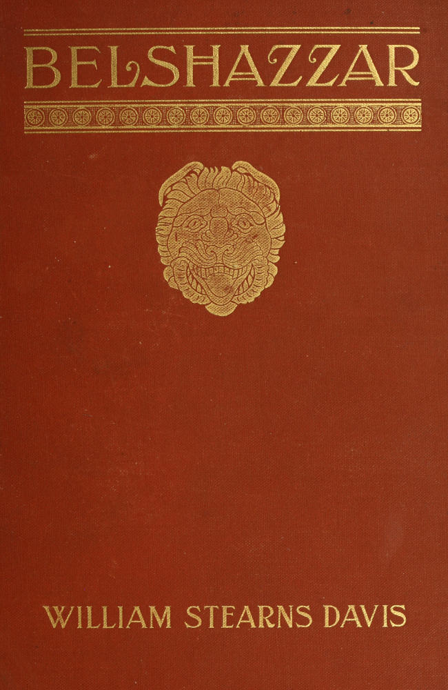 جلد کتاب Belshazzar