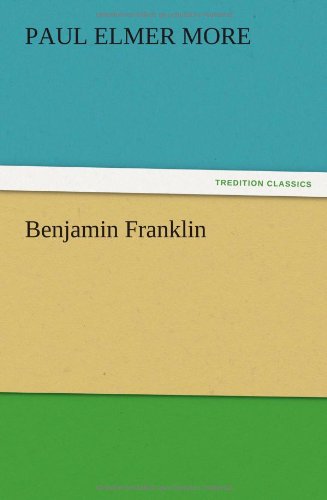 جلد کتاب Benjamin Franklin