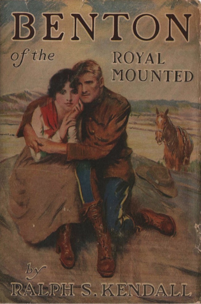 جلد کتاب Benton of the Royal Mounted