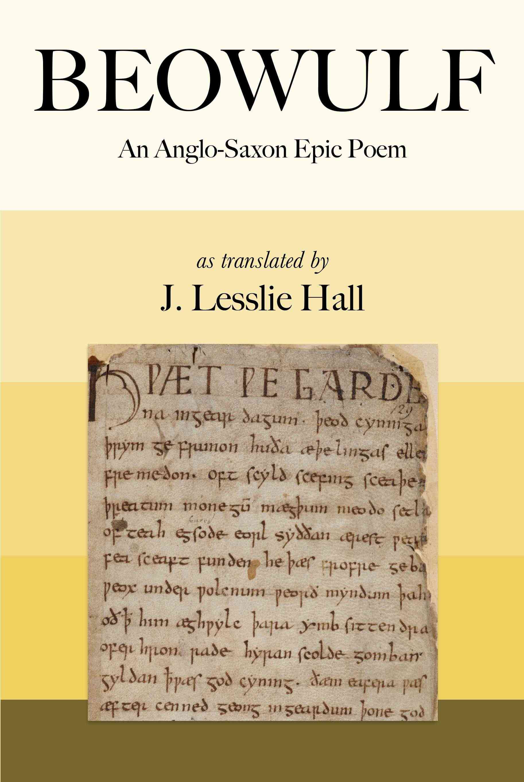 جلد کتاب Beowulf: An Anglo-Saxon Epic Poem