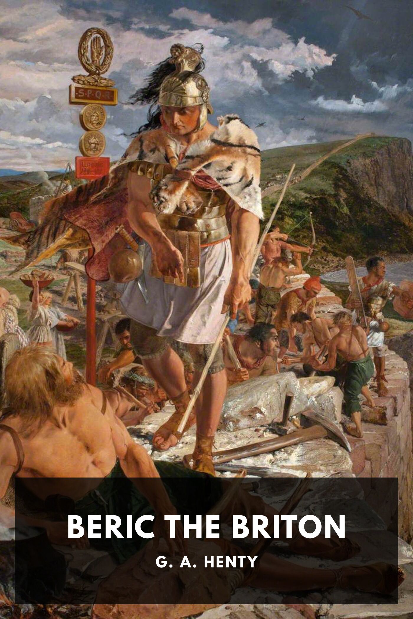 جلد کتاب Beric the Briton: a Story of the Roman Invasion