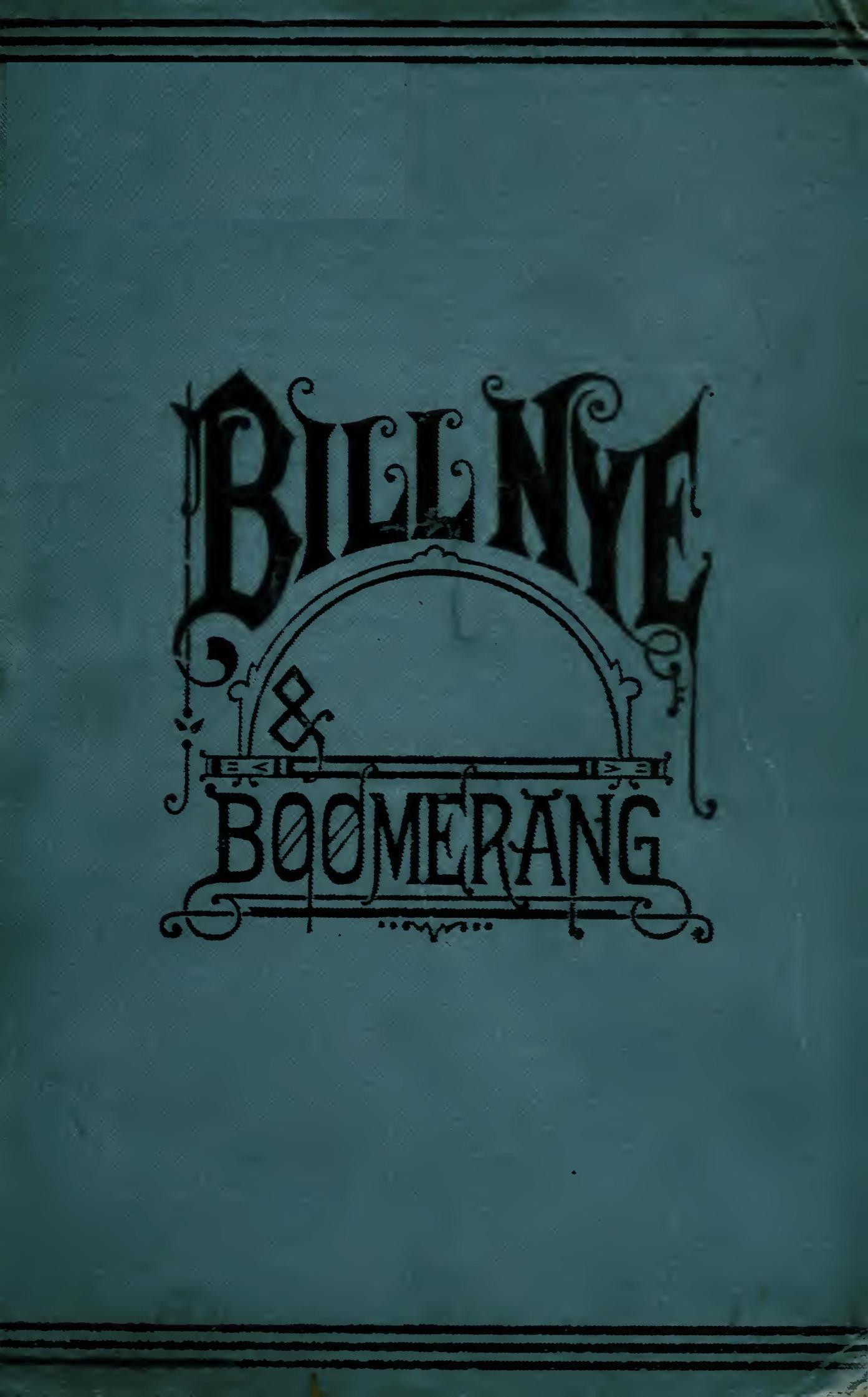 جلد کتاب Bill Nye and Boomerang