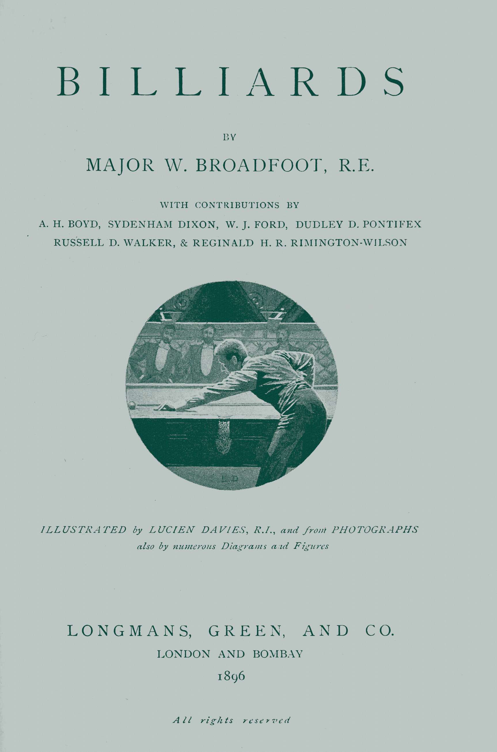 جلد کتاب Billiards