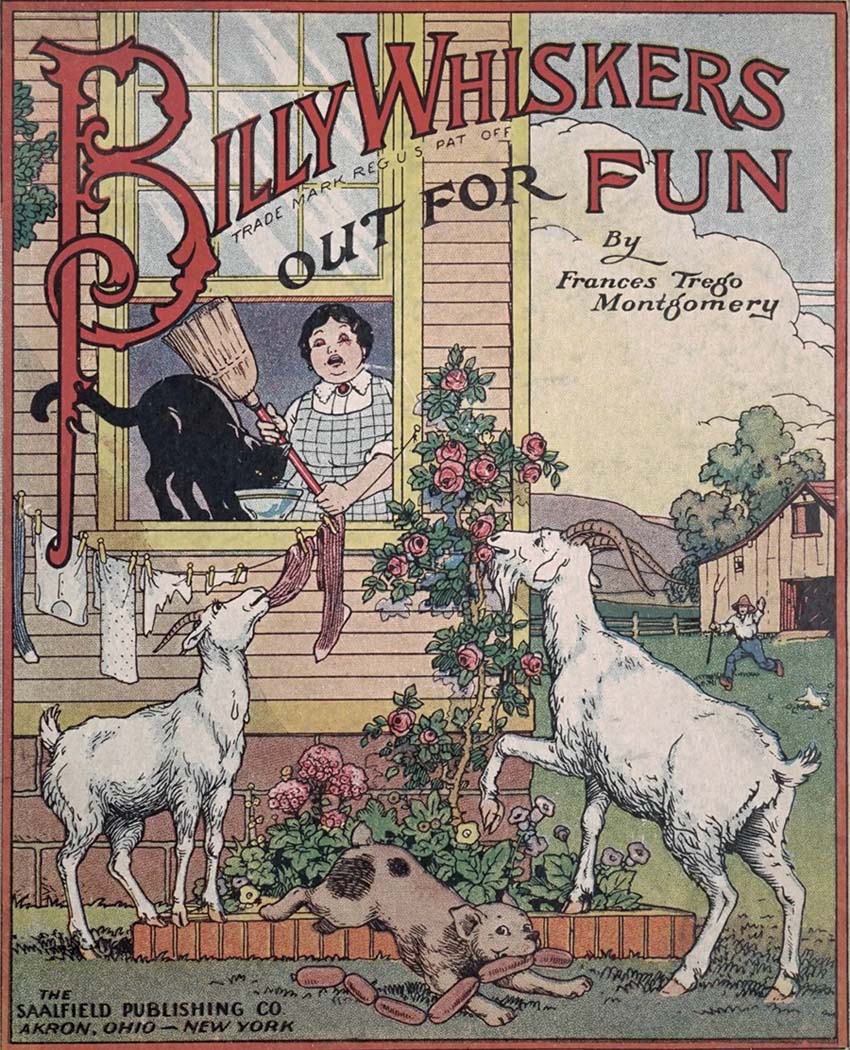 جلد کتاب Billy Whiskers Out for Fun
