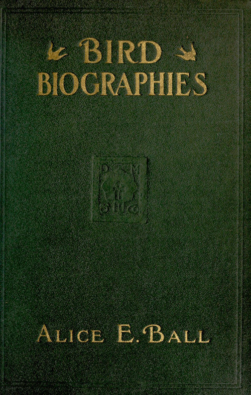 جلد کتاب Bird Biographies