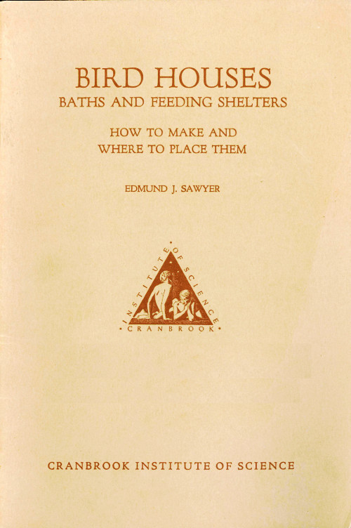 جلد کتاب Bird Houses, Baths and Feeding Shelters
