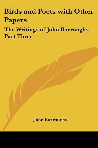 جلد کتاب Birds and Poets, with Other Papers