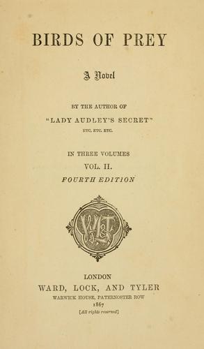 جلد کتاب Birds of Prey