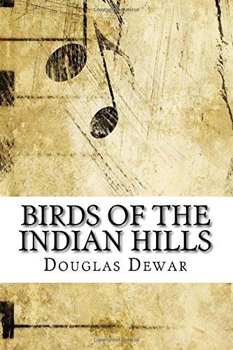 جلد کتاب Birds of the Indian Hills