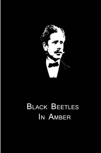 جلد کتاب Black Beetles in Amber