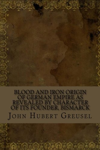 جلد کتاب Blood and Iron