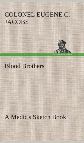 جلد کتاب Blood Brothers: A Medic's Sketch Book