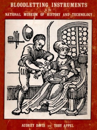جلد کتاب Bloodletting Instruments in the National Museum of History and Technology