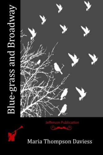 جلد کتاب Blue-grass and Broadway