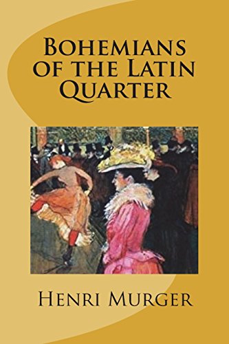 جلد کتاب Bohemians of the Latin Quarter