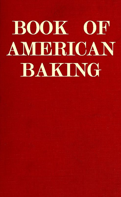 جلد کتاب Book of American Baking