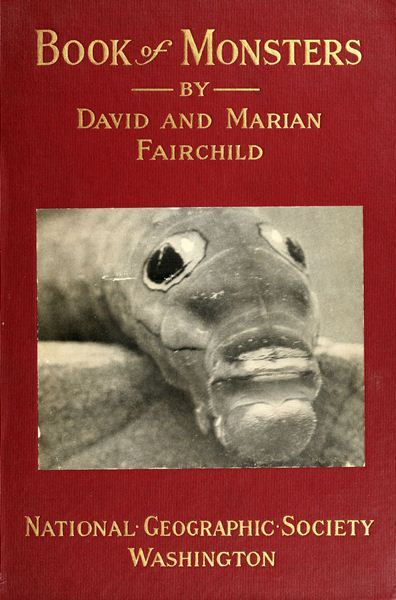 جلد کتاب Book of monsters
