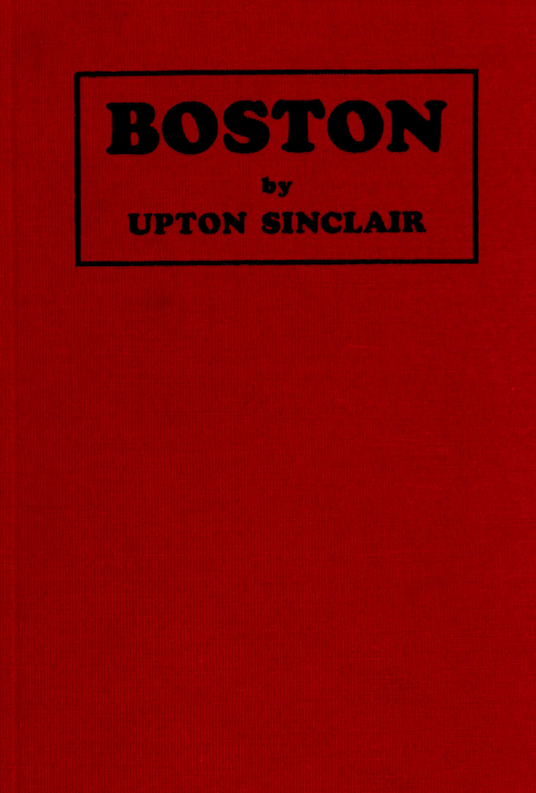جلد کتاب Boston