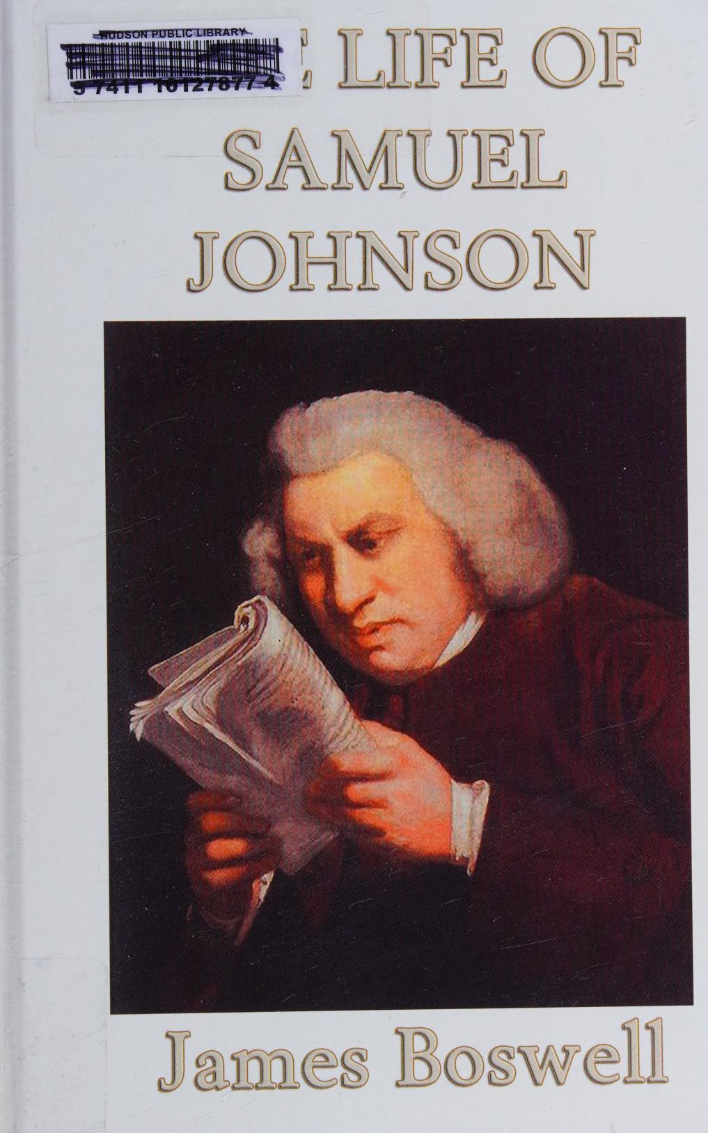 جلد کتاب Boswell's Life of Johnson