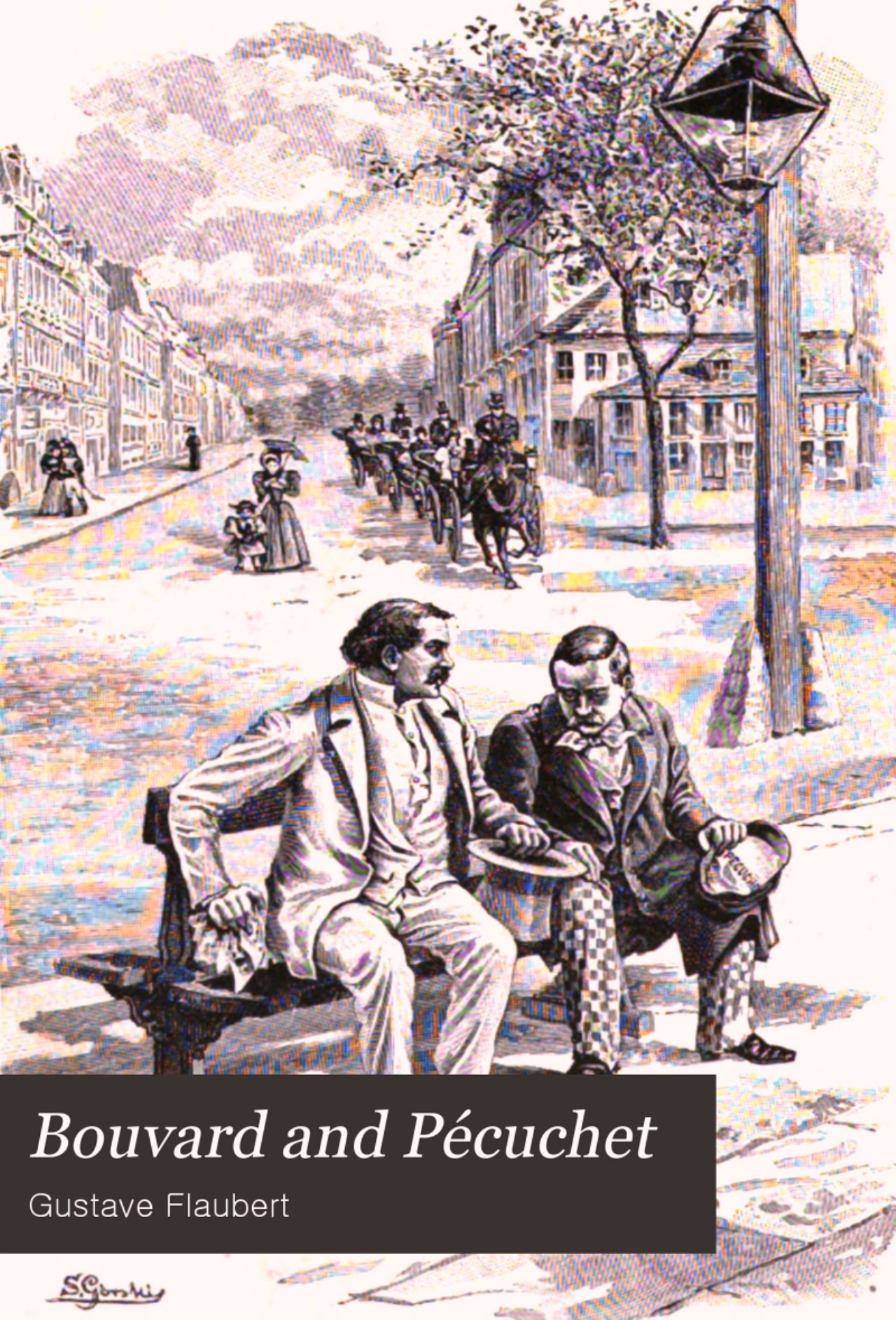 جلد کتاب Bouvard and Pécuchet