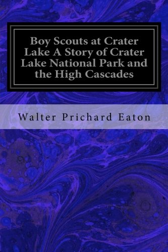 جلد کتاب Boy Scouts at Crater Lake