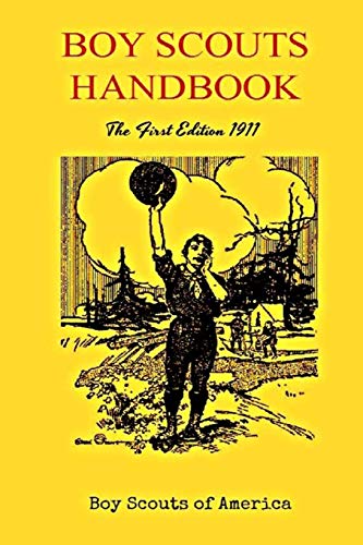 جلد کتاب Boy Scouts Handbook, The First Edition, 1911