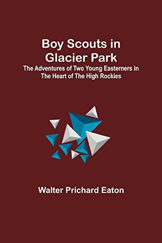 جلد کتاب Boy Scouts in Glacier Park