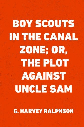 جلد کتاب Boy Scouts in the Canal Zone