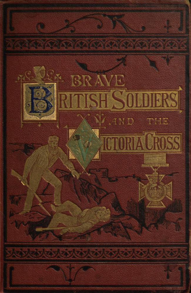 جلد کتاب Brave British soldiers and the Victoria Cross