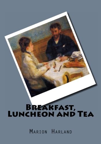 جلد کتاب Breakfast, Luncheon and Tea