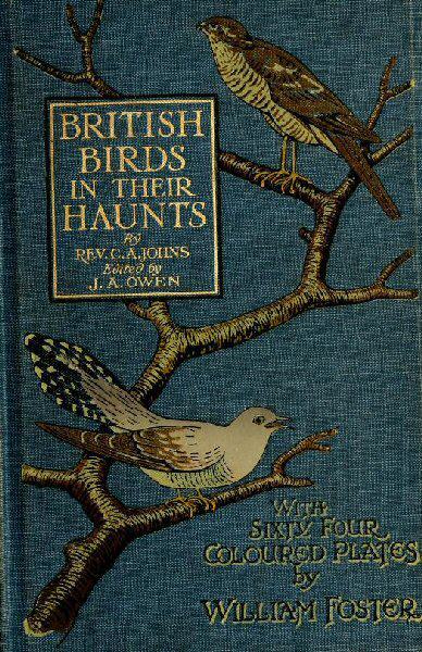 جلد کتاب British Birds in Their Haunts