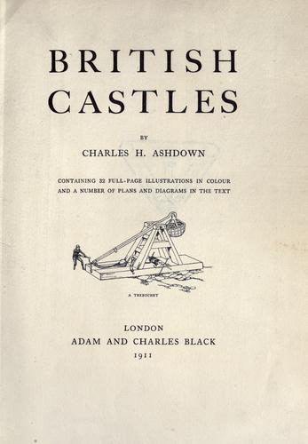 جلد کتاب British Castles