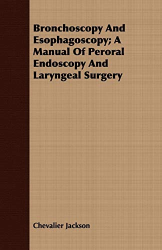 جلد کتاب Bronchoscopy and Esophagoscopy